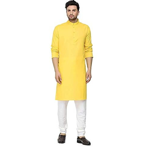 Oora Men's Cotton Kurta & Pajama Set For Birthday,Wedding, Ceremony, Casual, Engagement