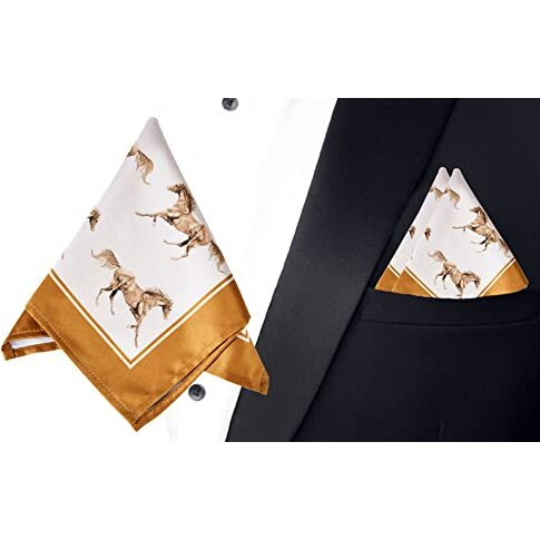 To The Nines Men's Elegant Pocket Square