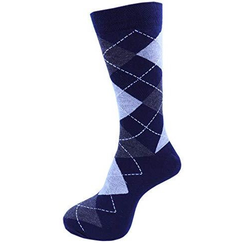 Rc. Royal Class Men's Calf Length Multicolored Cotton Socks (Pack Of 10 Pairs)