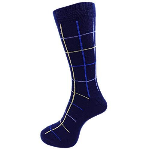 Rc. Royal Class Men's Calf Length Multicolored Cotton Socks (Pack Of 10 Pairs)