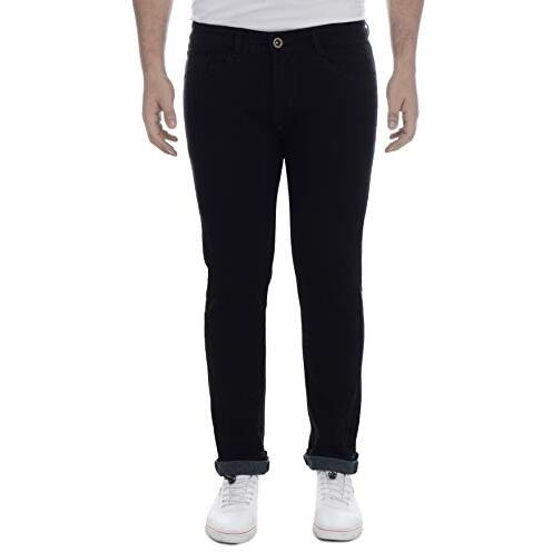 Ben Martin Men's Regular Fit Stylish Stretchable 32 Size Black Casusal Denim Jeans Pant For Men, Jj3-9 | Rise Style Mid Rise