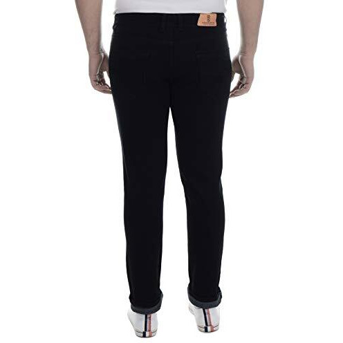 Ben Martin Men's Regular Fit Stylish Stretchable 32 Size Black Casusal Denim Jeans Pant For Men, Jj3-9 | Rise Style Mid Rise