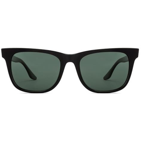 John Jacobs Full Rim Square Sunglasses | Polarized And 100% Uv Protected | For Men & Women | X-Large | Jj S14668 Green - Pack Of 1