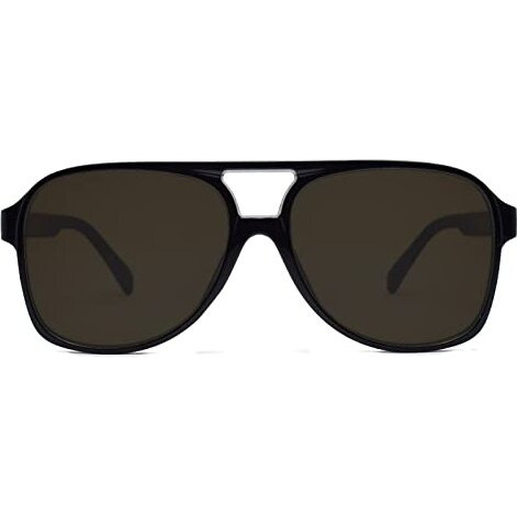 Peter Jones Black I Uv200 Protected I Large Sunglasses I For Men & Women (98061B)