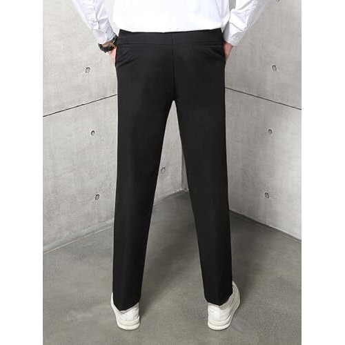 Greciilooks Trouser Pants For Men. (Gl-Tp-1032-Xl-Black)