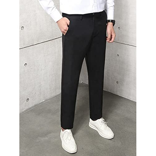 Greciilooks Trouser Pants For Men. (Gl-Tp-1032-Xl-Black)