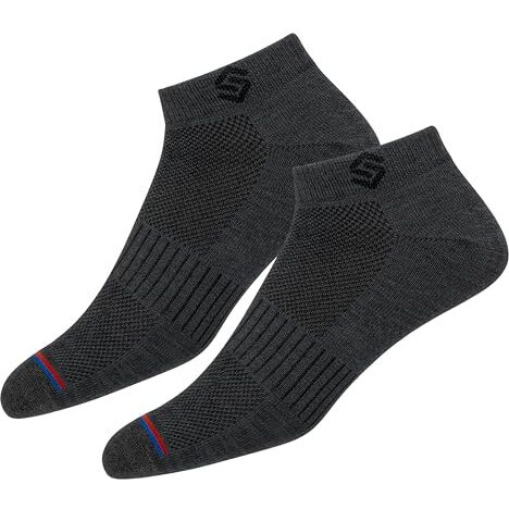 Swagr Cotton Sports Socks For Men Ankle Length Athletic Socks, Multicolor, Pack Of 3, Free Size