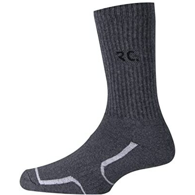 Rc. Royal Class Men's Soft Warm Calf Length Cotton Thick Towel Cushion Winter Wear Free Size Socks(Pack Of 3)(Multicolored)