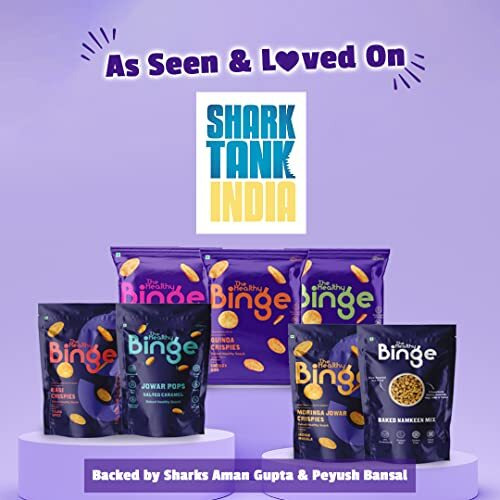 Ragi Chips Combo Pack| Baked Not Fried | As Seen On Shark Tank India| Healthy Snacks| 0% Cholesterol High Protein & Fiber | No Msg| Chatpata Chaat & Cajun Spice Flavour| Pack Of 12