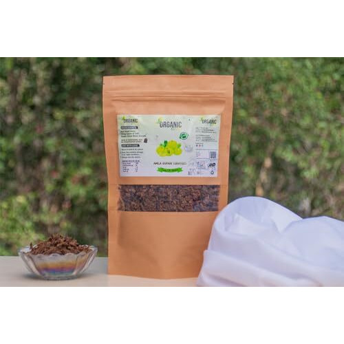 Organic Anand Natural Amla (Grated) Supari | Sun Dried Amla Supari Salt, Sugar, Homemade Amla Mouth Freshener | No Preservative, Traditional Taste (Pack Of 3, 200 Gram Each)