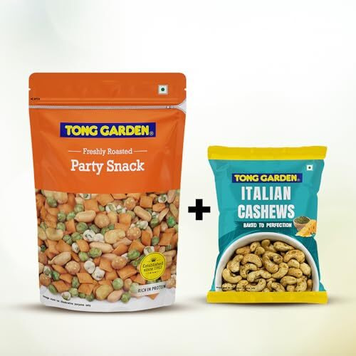 Tong Garden Imported Combo 480G (Party Snack 450G*1 Italian Cashews 30G*1)