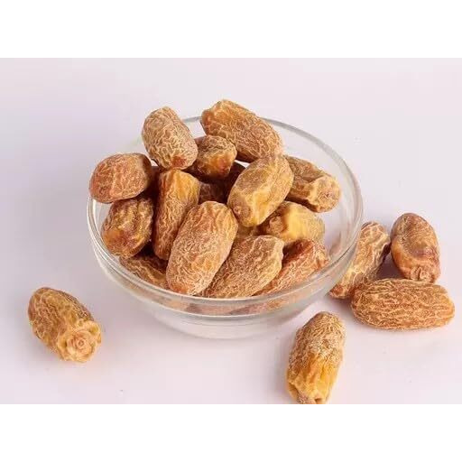 Nurito Premium Dry Fruits (Chuara/Dry Dates(Yellow), 400G), Fresh