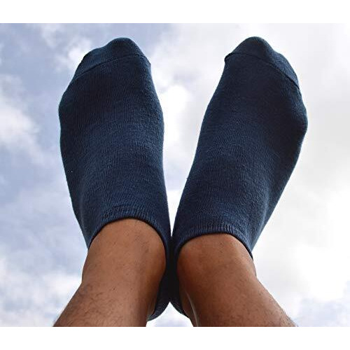 Lealdealz Ankle Length Socks For Men And Women - Pack Of 5 Multicoloured Cotton Socks - Free Size