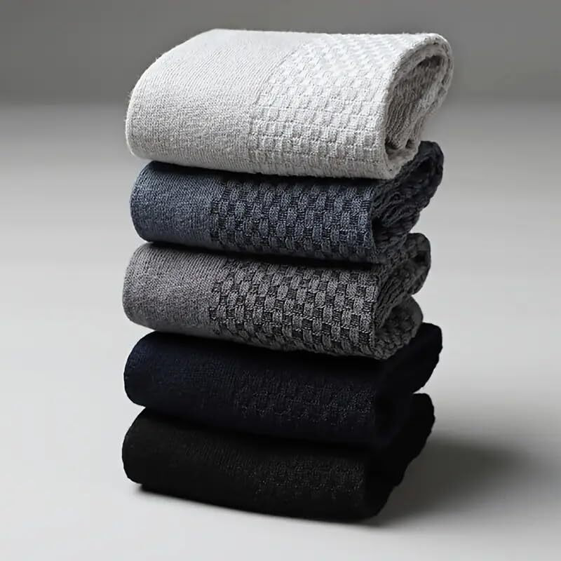 Celary Mens Cotton Ankle Length Socks||Weaving Design||Odour Free||Office Socks ||Anti-Bacterial|| Breathable