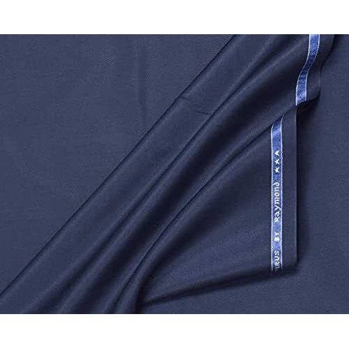 Raymond Fabrics Solid Trouser Fabric (Blue,1.2 Meters, Unstitched)
