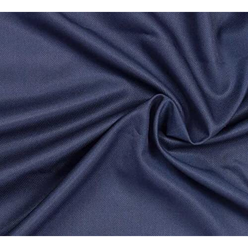 Raymond Fabrics Solid Trouser Fabric (Blue,1.2 Meters, Unstitched)
