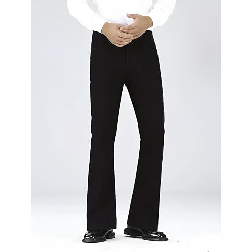 Ben Martin Black Bootcut Wide Leg Bell Bottom Jeans For Men - Size 32