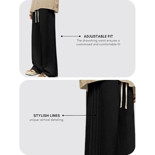 Greciilooks Track Pant For Men | Trouser Pant For Men | Baggy Pant For Men Loose Fit | Cargo Pant For Men | Track Pant Men | Men Stylish Track Pant (In, Alpha, L, Regular, Black)
