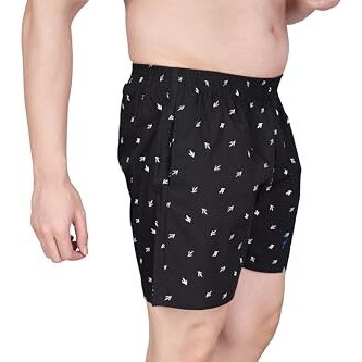 Nermosa Pure Cotton Comfortable & Breathable Printed Regular Shorts/Boxer For Men, Pack Of 3 (In, Alpha, Xl, Plus, Multicolor3)