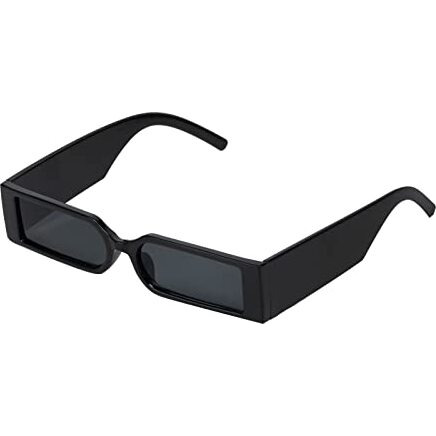Satyam Kraft 1 Pcs Trendy Sunglasses For Men And Women | Stylish Round, Square, Oval & Rectangular Frames | Vintage Retro Fashion Eye Protection Glasses |Sun Protection,Beach,Party (Color 1)