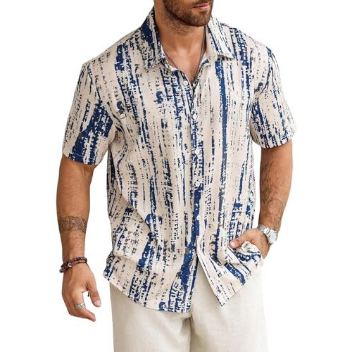 Lymio Shirt For Men (Tiedite-Shirt) (In, Alpha, Xl, Blue)
