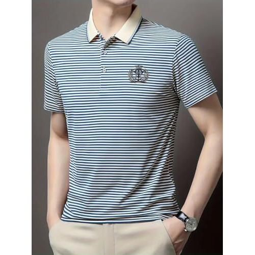 Jvx Men's Regular Fit T-Shirt (Mrt-215-Blue-Xl_Blue