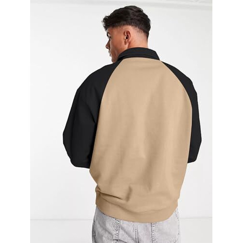 Jump Cuts|| Polo Tshirts For Men||Polo Neck|| Full Sleeve Tshirt For Men||Printed Tshirts For Men||Oversized Tshirt For Men Beige