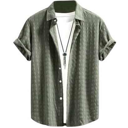 Lymio Casual Shirt For Men|| Shirt For Men|| Men Stylish Shirt (Insta-Shirt) (In, Alpha, M, Regular, Pista)