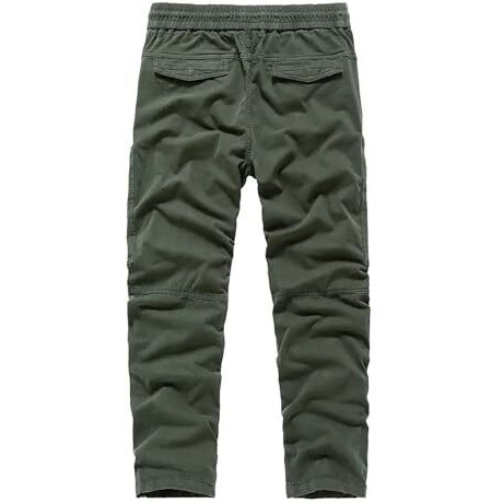 Lymio Men Cargo || Men Cargo Pants || Men Cargo Pants Cotton || Cargos For Men (Cargo-83-M) Green