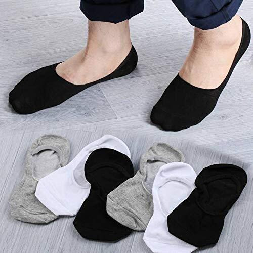 Creature Anti-Slip Unisex Cotton Invisible No Show Cotton Loafer Socks With Anti Slip Silicon Grip Multi-Color Pack Of 6 (Scs-2502)