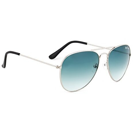 Royal Son Uv Protected Sunglasses For Men And Women (Rs0014Av|58|Green Lens)
