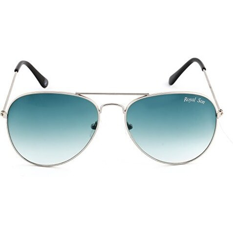 Royal Son Uv Protected Sunglasses For Men And Women (Rs0014Av|58|Green Lens)