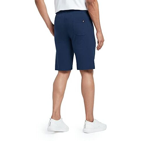 Xyxx Men Cotton Rich Shorts, Regular Fit, Solid, Pack Of 1, Xysht03M, Estate Blue, M