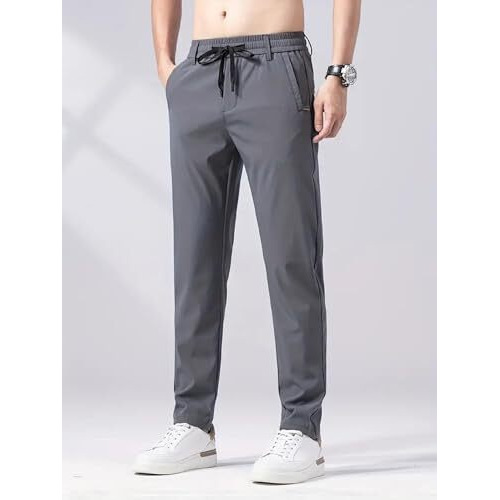Lymio Men's Regular Fit Causal Trouser || Pant For Men || Trouser For Men (Tr-22-M) Grey
