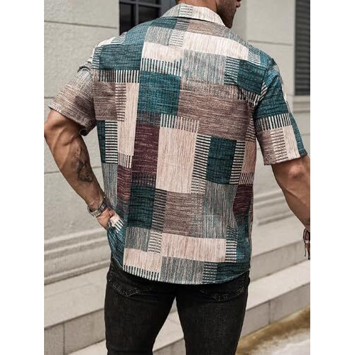 Lymio Shirt For Men|| Regular Fit Shirt For Men|| Men Stylish Shirt (Tiedite-Green-Xl)