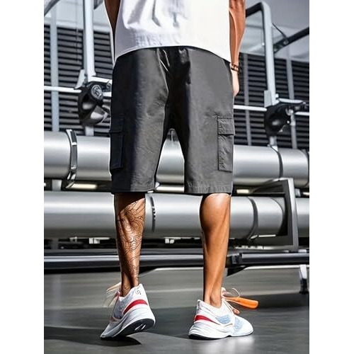 Lymio Men Shorts || Men Shorts Cotton || Men Shorts Casual (Short-06-2Xl) Grey