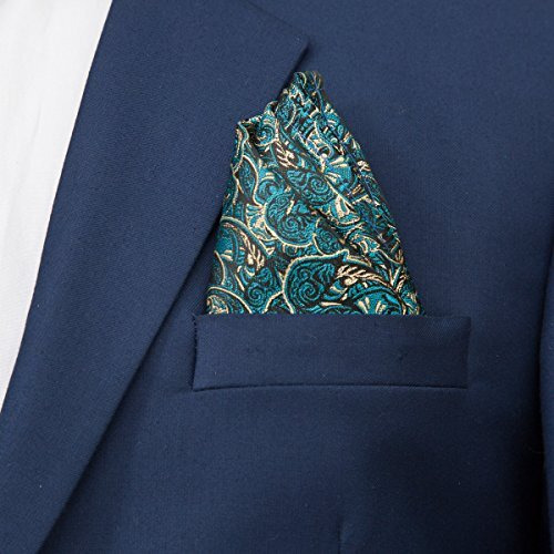 Vibhavari Men's Pocket Square (Green)