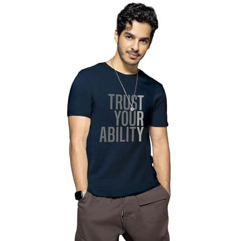 Bewakoof Men T-Shirt 562143 Blue L