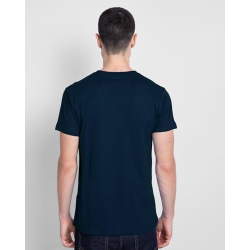 Bewakoof Men T-Shirt 562143 Blue L