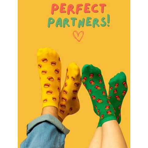 Thela Gaadi 100% Combed Cotton Funky Printed Socks For Men & Women, Cute & Quirky Ankle Length Socks, Odour Free, Breathable, Free Size, Pack Of 2 Pairs