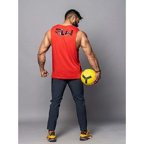 Juari Be A Gentleman Super Combed Cotton Gym Regular Fit Vest Combo For Men (Large) Multicolour