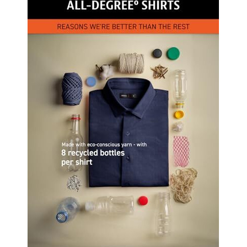 Damensch Constant Cotton Thermoregulating Pique Full Shirts-Pack Of 1-Blackened Pearl-Medium