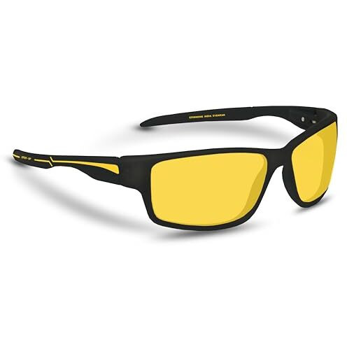 Efermone Night Driving Glasses Polarized Anti-Glare Driving Glasses For Car And Bike | Wraparound Design (Efer-Sp, 2025)