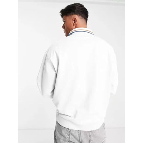 Jump Cuts|| Polo Tshirts For Men||Polo Neck|| Full Sleeve Tshirt For Men||Printed Tshirts||Oversized Tshirt For Mens White