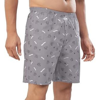 Nermosa Men's Pure Cotton Printed Boxer Shorts  Soft, Breathable, All-Day Comfort (Pack Of 3) | Boxers | (In, Alpha, L, Regular, Multicolor1)