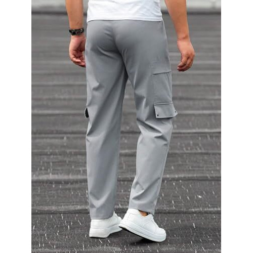 Truies Men Cargo || Men Cargo Pants || Men Cargo Pants Cotton || Cargos For Men (Cargo 06) Light Gray
