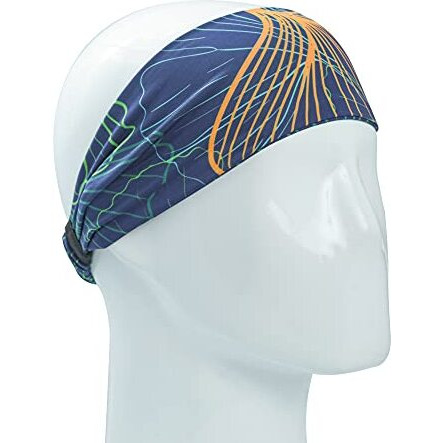 Coreteq Printed Multifunction Sports Sweatband Headband Microfiber Men And Women (Moderna)