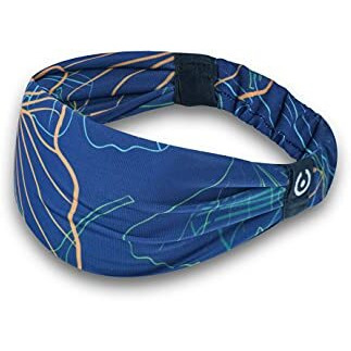 Coreteq Printed Multifunction Sports Sweatband Headband Microfiber Men And Women (Moderna)