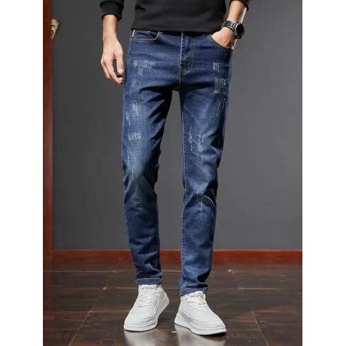 Jvx Jeans For Men || Menjeans || Reguler Fitjeans For Men || Stylishjeans || Jeans (Njj-01) (In, Numeric, 34, Blue)