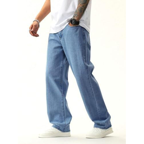 Jvx Jeans For Men || Menjeans || Menjeans Pants || Denimjeans (Njj-05) (In, Numeric, 32, Blue)